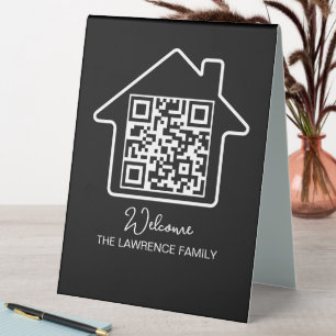 Housewarming Gift Personalised WiFi QR Code