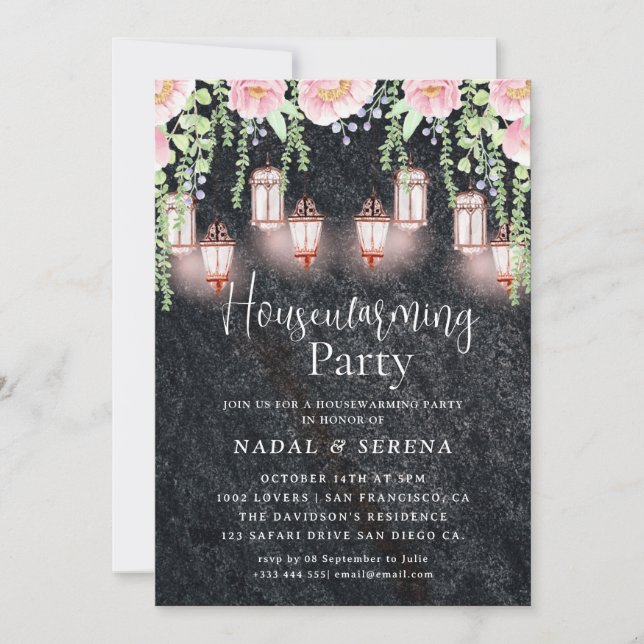 Housewarming  Invitation (Front)