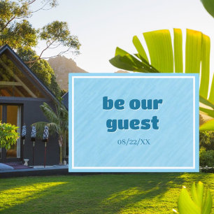 Housewarming invite! Customised Postcard
