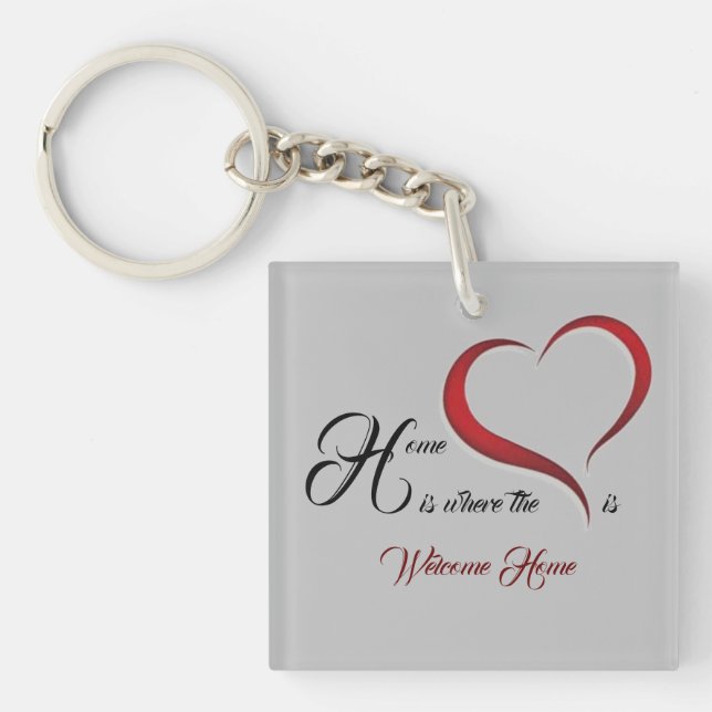 Housewarming Keychain (Front)