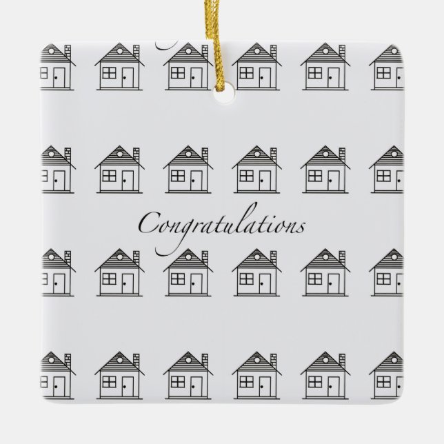 Housewarming Mug  Ceramic Ornament (Front)