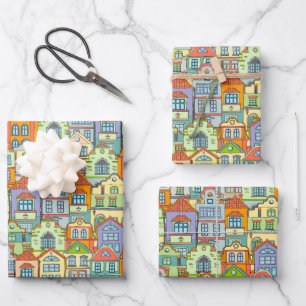 Housewarming New Home Wrapping Paper Sheet