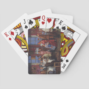 Housewarming Party in Russia Playing Cards