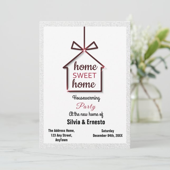 Housewarming Party Invitation (Standing Front)