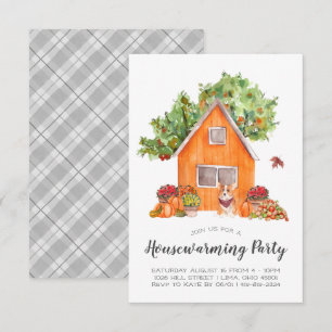 Housewarming Party Invitation Cosy Autumn