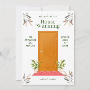 Housewarming Party Invitation, Housewarming Invite