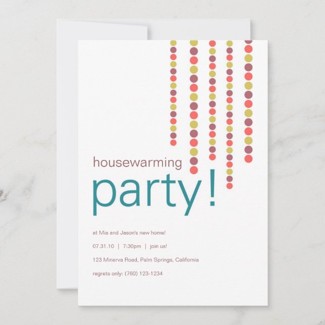 Housewarming Party Invitations (Front)