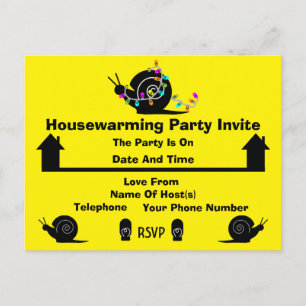 Housewarming Party   Moving Home   Funny Invite