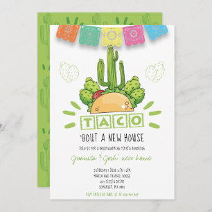 Housewarming Taco 'Bout A New Home Fiesta Invitation
