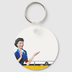 Housewife and New Washer Key Ring