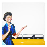 Housewife and New Washer