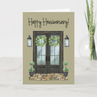 Housiversary Front Door House Anniversary