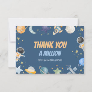 Houston Baby Shower Thank You Card