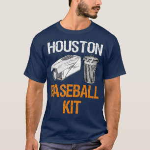 Houston Baseball Camera and Trash Can Gag for T-Shirt