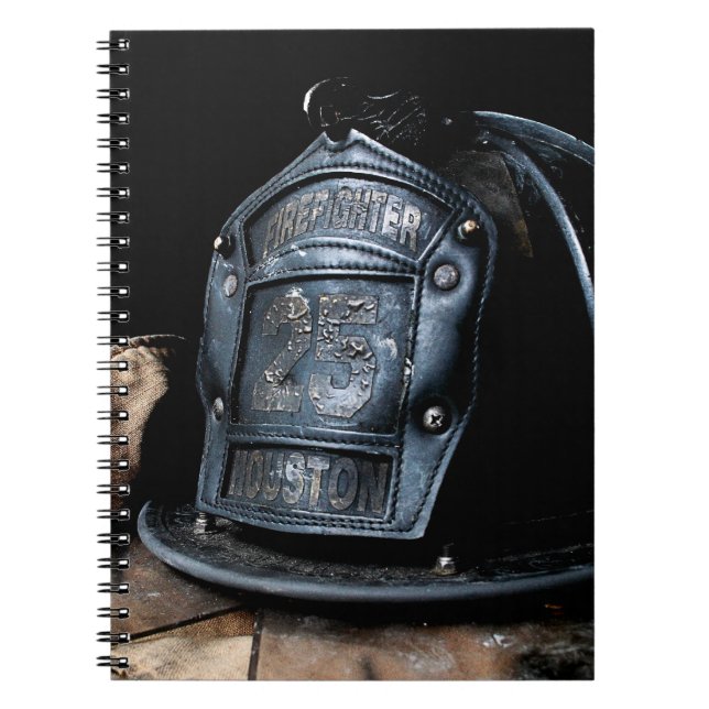 Houston Fire Fighter Notebook (Front)