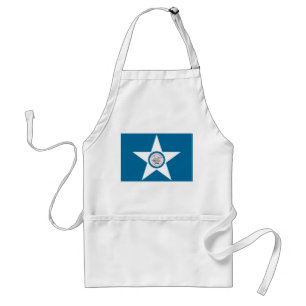 Houston Flag Standard Apron