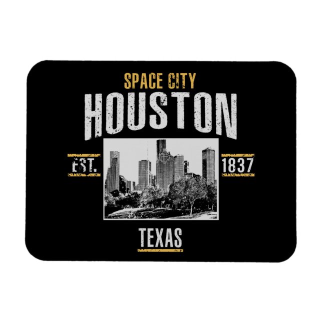 Houston Magnet (Horizontal)
