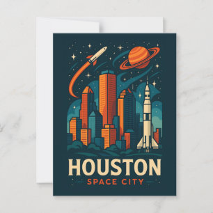 HOUSTON Postcard 