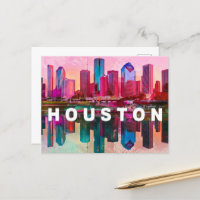 Houston Postcard – Iconic Skyline