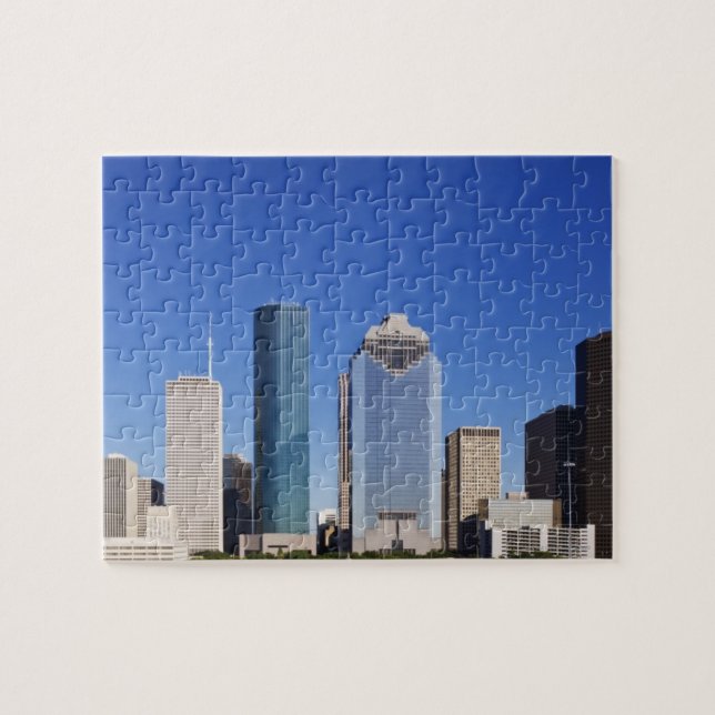 Houston Skyline Jigsaw Puzzle (Horizontal)