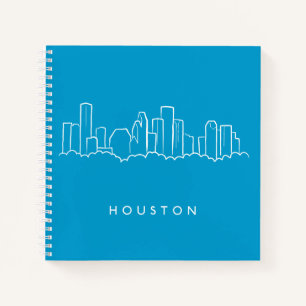 Houston Skyline Notebook