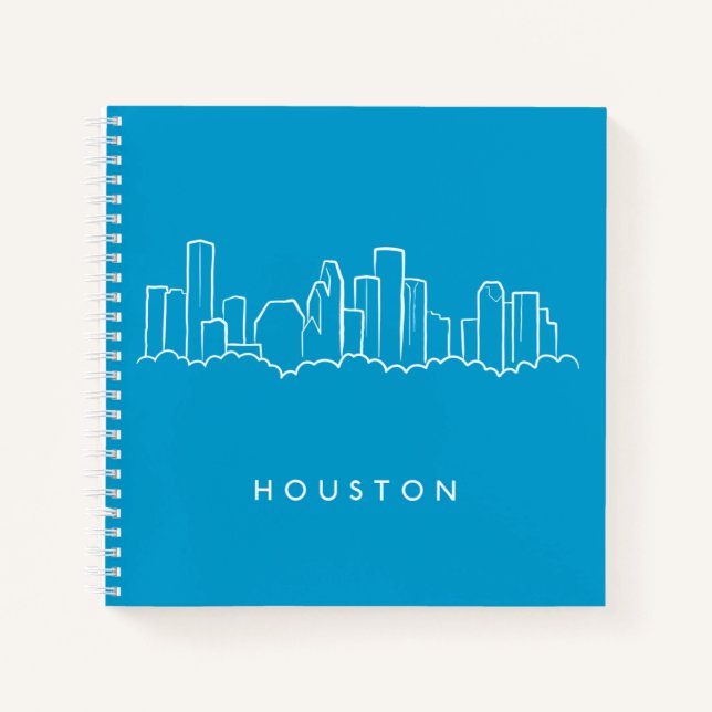 Houston Skyline Notebook (Front)