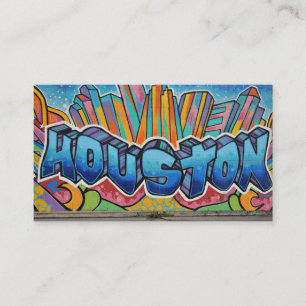 Houston Street Art Enclosure Card