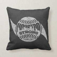 Houston Strong Distressed Baseball Hurricane