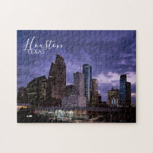 Houston Texas City Skyline Jigsaw Puzzle