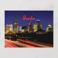 Houston Texas City Skyline