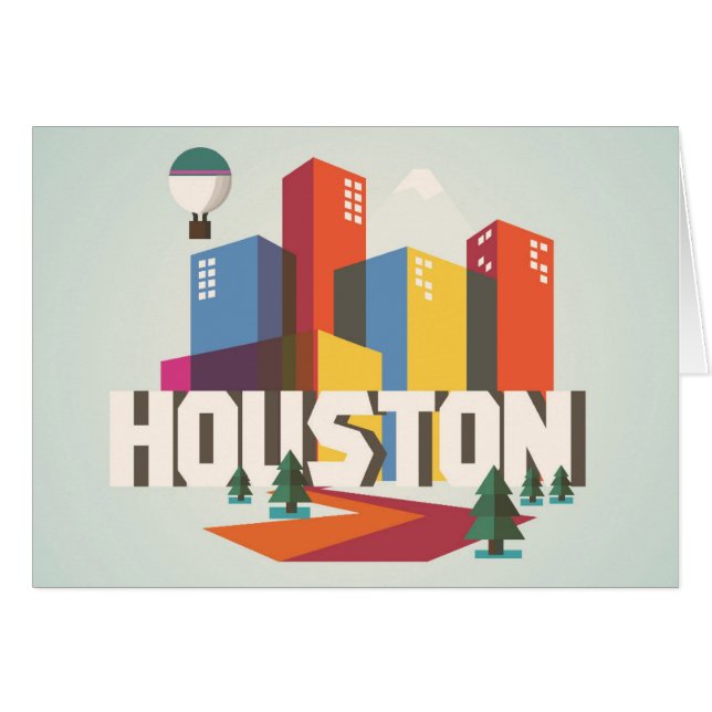 Houston, Texas | Cityscape Design (Front Horizontal)