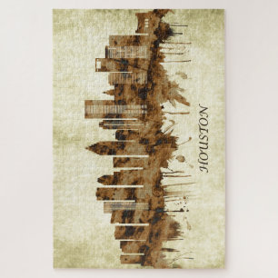 Houston Texas Cityscape Jigsaw Puzzle