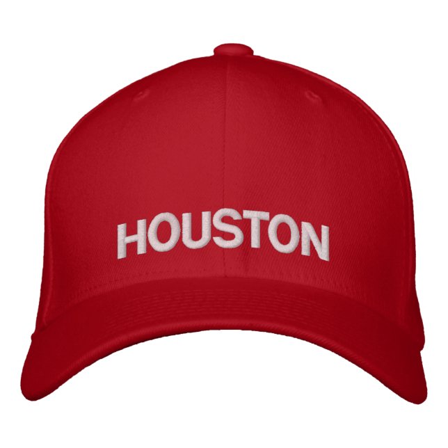 Houston Texas Embroidered Hat (Front)
