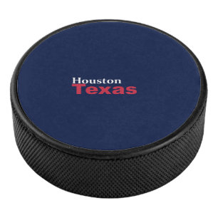 Houston, Texas Hockey Puck