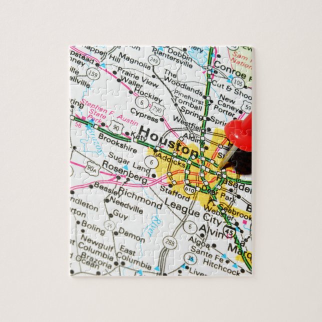 Houston, Texas Jigsaw Puzzle (Vertical)