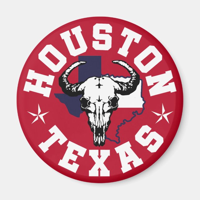 Houston,Texas Magnet (Front)
