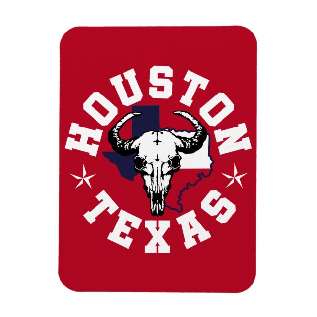 Houston,Texas Magnet (Vertical)