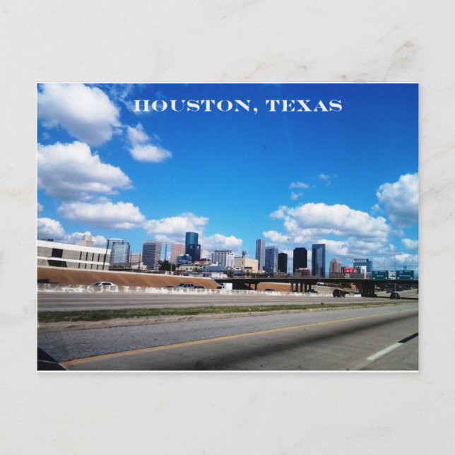 Houston, Texas Postcard (Front)