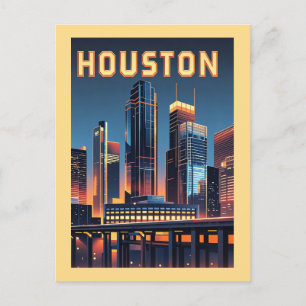 Houston Texas Postcard