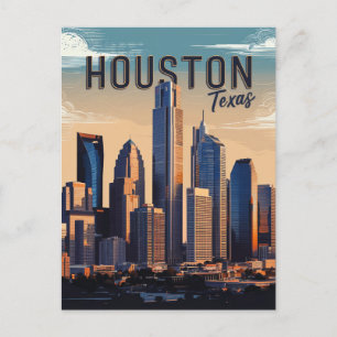 Houston Texas Postcard