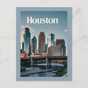 Houston Texas Postcard