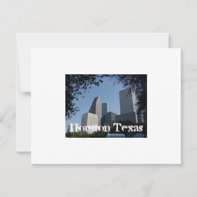 Houston Texas Skyline (Front)