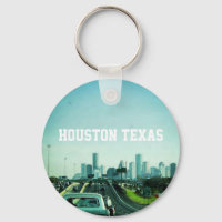 Houston Texas Skyline (Keychain)