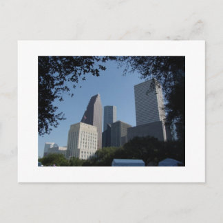 Houston Texas Skyline Postcard