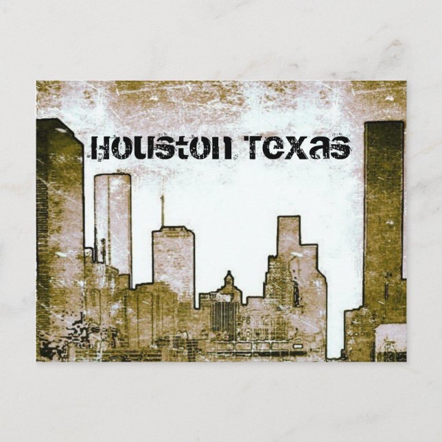 Houston Texas Skyline (Postcard) Postcard (Front)