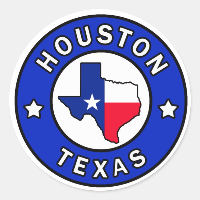 Houston Texas sticker (Front)