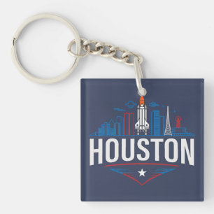 Houston Texas United States of America Key Ring
