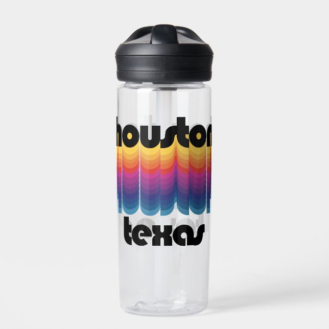 Houston,Texas Water Bottle (Front)