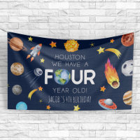 Houston We Have A Four Year Old 4th Birthday Party