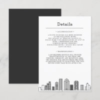 Houston Wedding | Guest Details